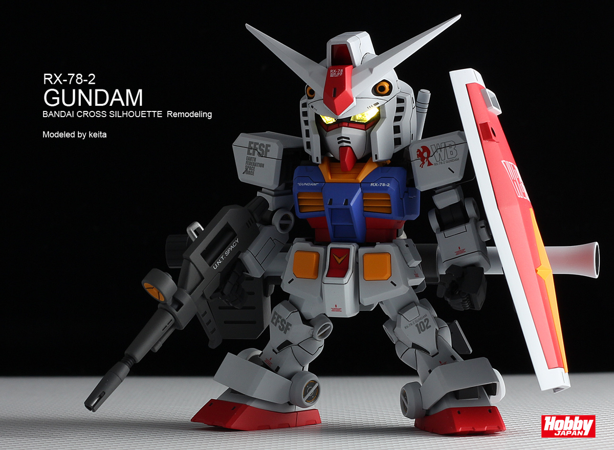 Keita 18年7月25日発売の月刊ホビージャパン9月号 現状最新号 掲載 Bandai Spirits プラスチックキット Sdガンダム クロスシルエット Rx 78 2ガンダム 未公開ショット T Co Ngbkynguxe T Co Zrfxhjj2w3