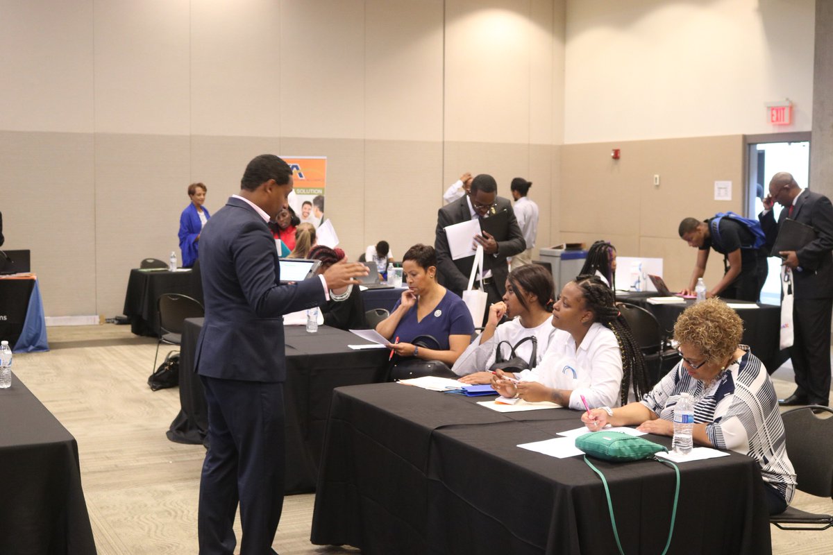 adcms's tweet photo. No resume? No problem! Our HR Manager, @EyobNessibu is hosting a hands-on Resume Development and Interview Skills Workshop throughout #iWorkDCJob Fair open to District residents. Come stop by and snag a job! We are here to help! https://t.co/A5UNO6J99A