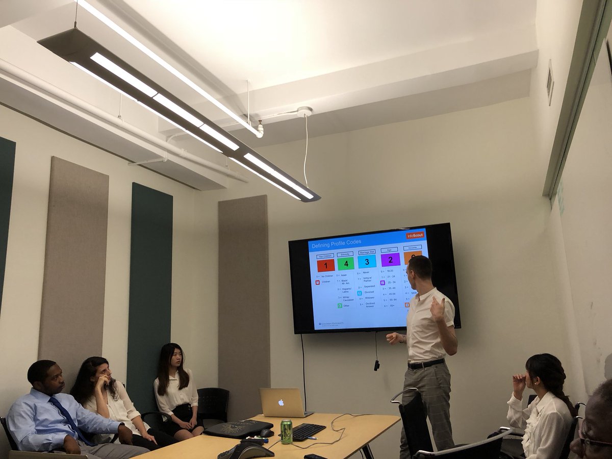 dayhyi's tweet photo. Predicting a person’s @facebook likes. @CU_SPS_ApAn students present their innovative findings to @InfoScout. #WhoRU https://t.co/Ih4Zsj4c1C