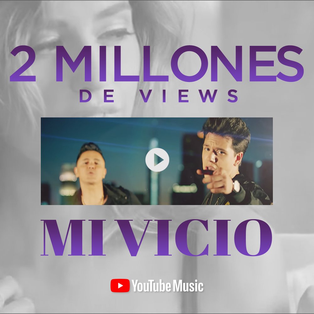 A 5 días del lanzamiento MiVicio ya tiene más de dos millones de reproducciones  <a href="/AxelMuniz_Music/">Axel Muñiz</a> ow.ly/NNMQ30lla4j