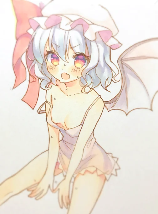 #深夜の真剣お絵描き60分一本勝負
レミ 