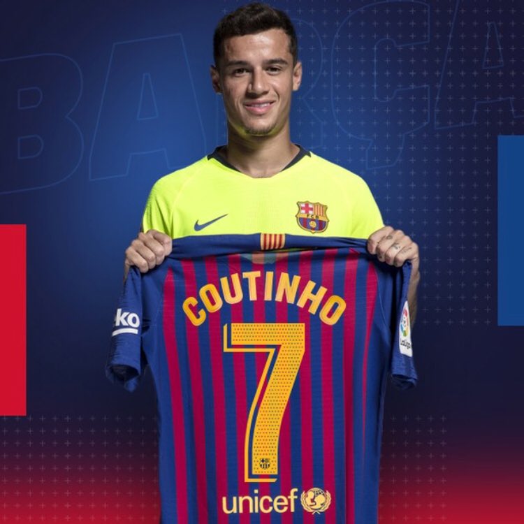 football_miya's tweet image. @Phil_Coutinho is @FCBarcelona new #7player #Coutinho7