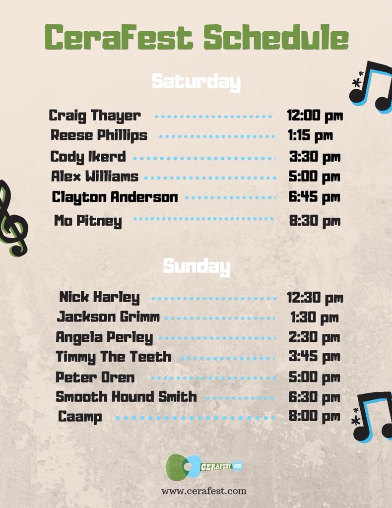 cerafest2018's tweet photo. @Caamp just played Newport Folk Fest. They also went a lil electric on their new record. Sound familiar? Catch em Sunday out at Ceraland!! https://t.co/8cSDHbVpGu