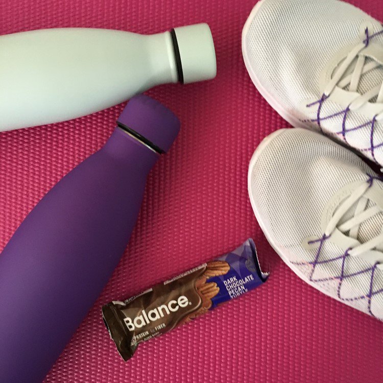 With two snack sized pieces, our Dark Chocolate Pecan Turtle Balance bar is the perfect after workout snack to share with you bestie!