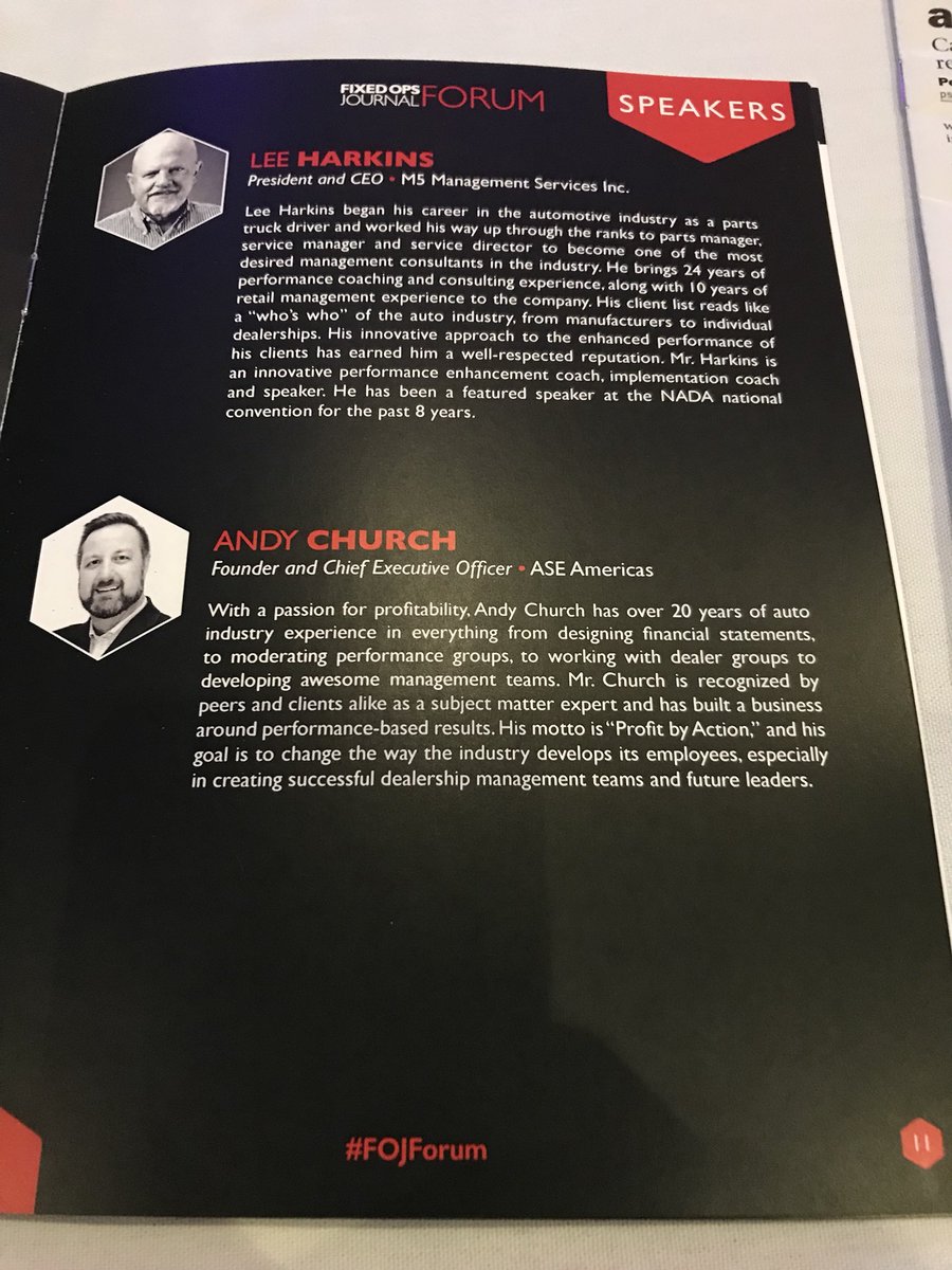 ProfitByAction's tweet photo. Honored to be speaking at the inaugural Fixed Ops Journal Forum #fojforum #meetmeinatlanta https://t.co/w6TV1mk92h