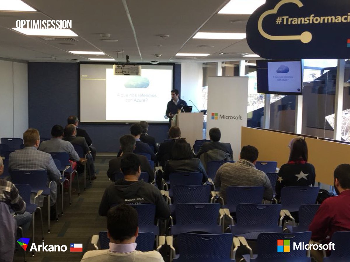 arkanosoftware's tweet photo. Con @Estanislao como speaker de este #OptimiSession 🇨🇱 conocemos el resultado de aplicar Inteligencia Artificial en las plataformas de #IoT.
Los asistentes vienen en busca de la #TransformaciónDigital para su negocio. https://t.co/0N0zkYxkqC