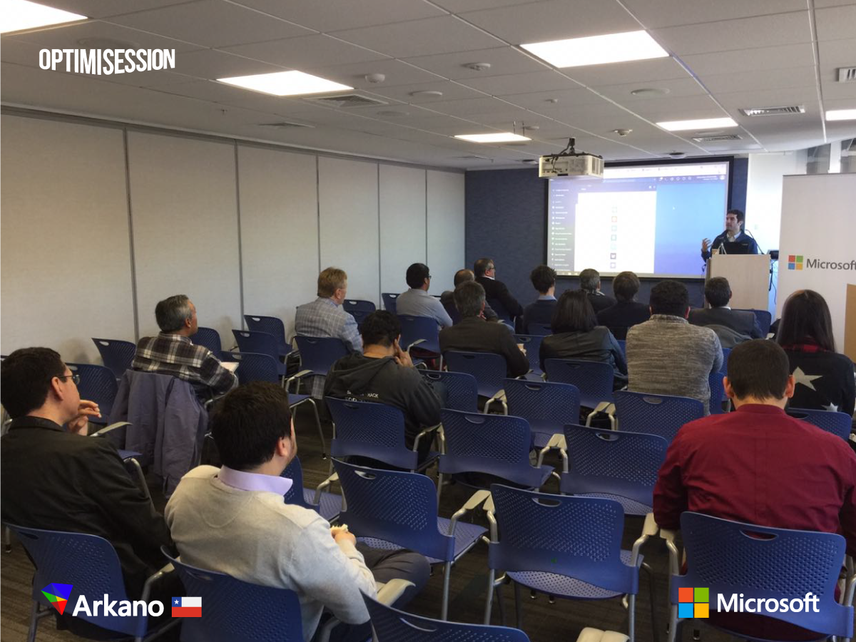 arkanosoftware's tweet photo. Con @Estanislao como speaker de este #OptimiSession 🇨🇱 conocemos el resultado de aplicar Inteligencia Artificial en las plataformas de #IoT.
Los asistentes vienen en busca de la #TransformaciónDigital para su negocio. https://t.co/0N0zkYxkqC