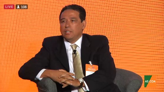 ASCOA's tweet photo. Victor Rico explains why Chile is important to @AgendaCAF and vice versa.
Follow our webcast LIVE: https://t.co/rcmjCR1C7l #PerspectivasCL https://t.co/V5ABi0RrJ5