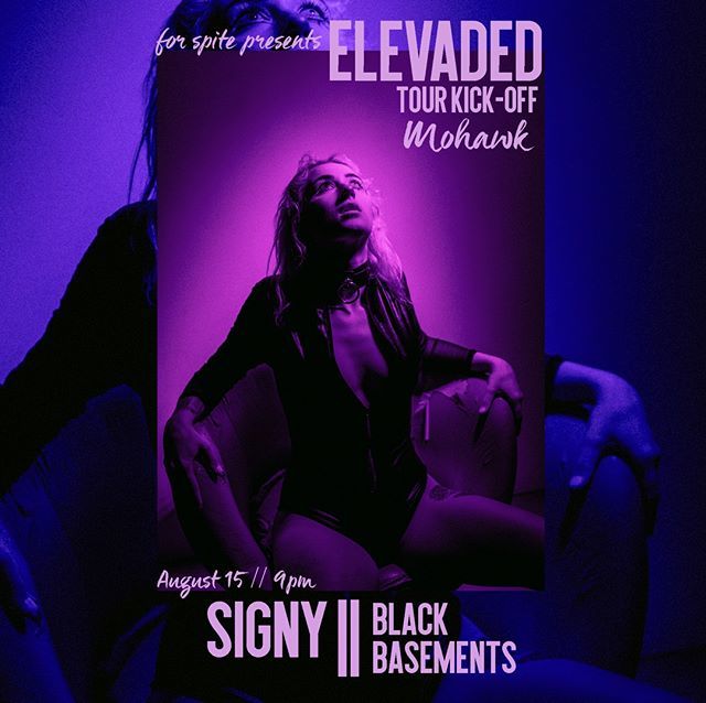 We are PUMPED to play with our babes @elevaded at <a href="/themohawk/">themohawk</a> next Wednesday night! Won't you come play with us? #themohawk @forspitecreative ift.tt/2vqZpxZ