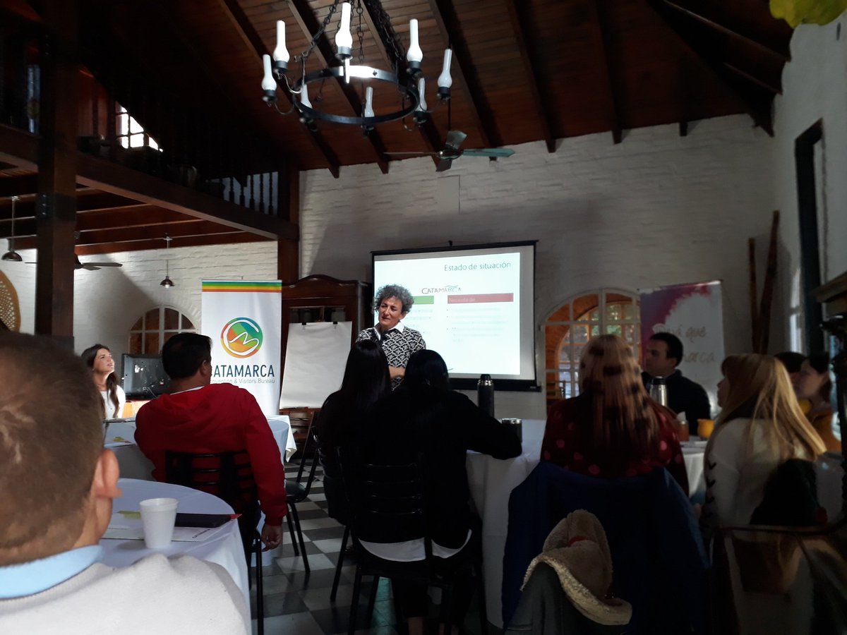 Seguimos con capacitaciones en turismo de reuniones!!  Ahora en Catamarca, participando en la capacitación al Bureau en un lugar increible!  Y seguimos mañana en un encuentro con asociaciones profesionales.
#VamosCatamarca
#VamosArgentina