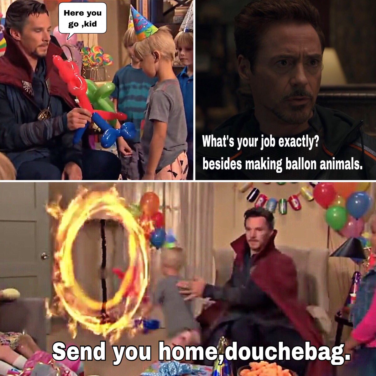 real_jaychoi's tweet photo. What is your job exactly?
#marvel #Avengers #DoctorStrange #TonyStark #avengers_infinity_war_2018 #avengersinfintywar  @RobertDowneyJr https://t.co/9Q3KJts8ob