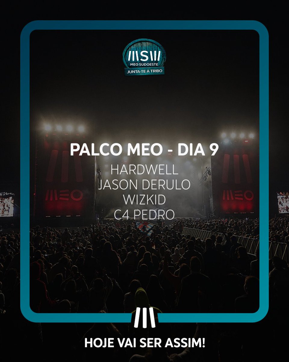 MEOpt's tweet photo. Segundo dia do Palco MEO no @MEOSudoeste e fica já o aviso: já há festivaleiros na fila da frente! #MSW18 #MEOSW #MEOSudoeste https://t.co/6x8XZIqWbW