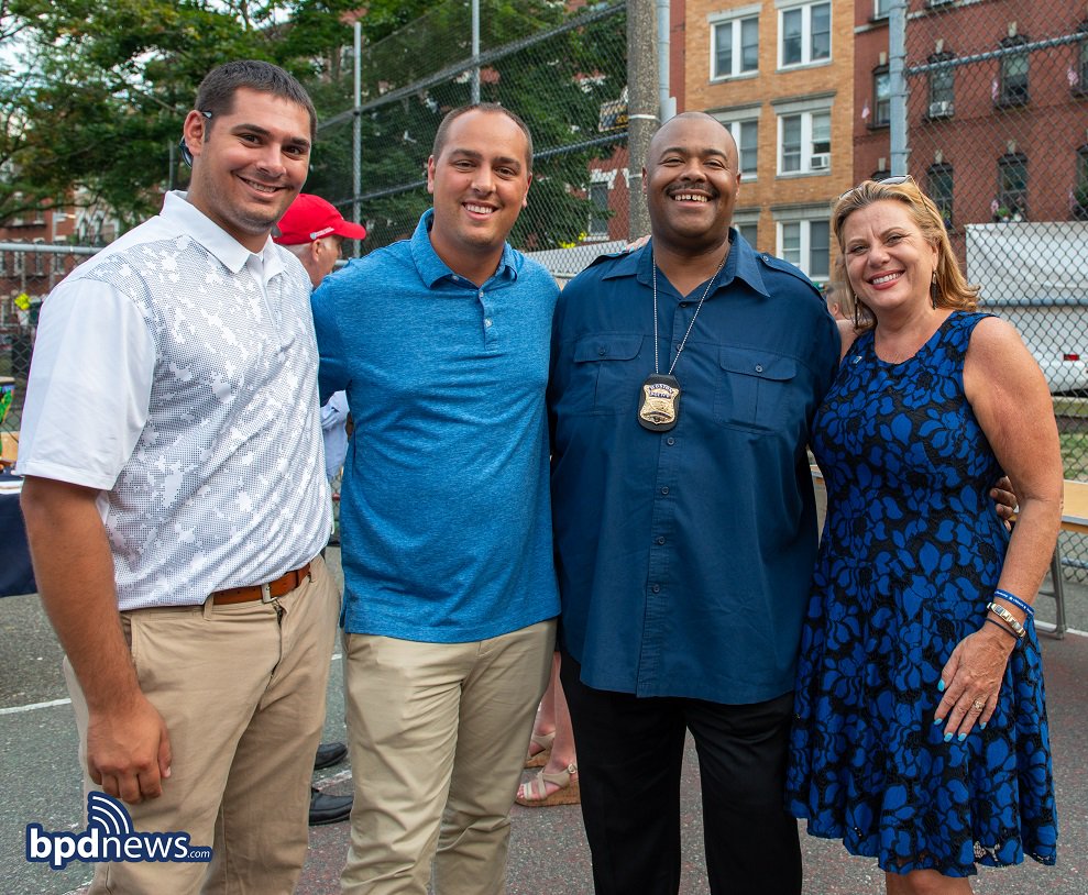bostonpolice's tweet photo. Special thanks and shout-out to our good friends at @BostonPoliceFnd for all they did to make this year’s #NationalNightOut2018 celebration one of the best ever!!! Your help and support never goes unnoticed and is always appreciated as we work together to make our city safer. https://t.co/7vLRMJQrDA
