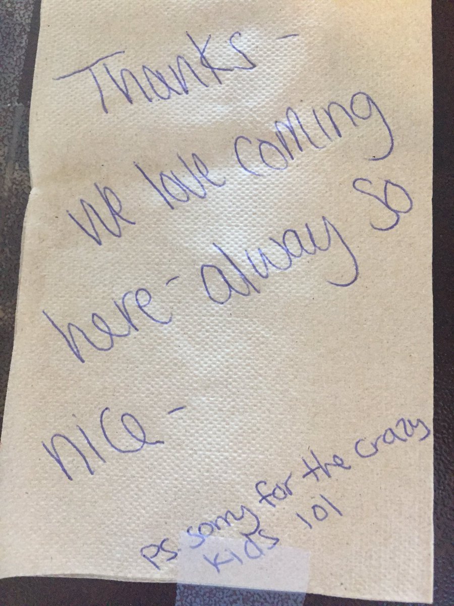 PPC_Boise's tweet photo. Napkin notes are the best. ♥️
#messageonanapkin #spreadinglove #boiselove #weloveboise #boisefamily #local #thisisboise #boise #idaho #boiseidaho #ppcboise https://t.co/5bNvnLKFoL