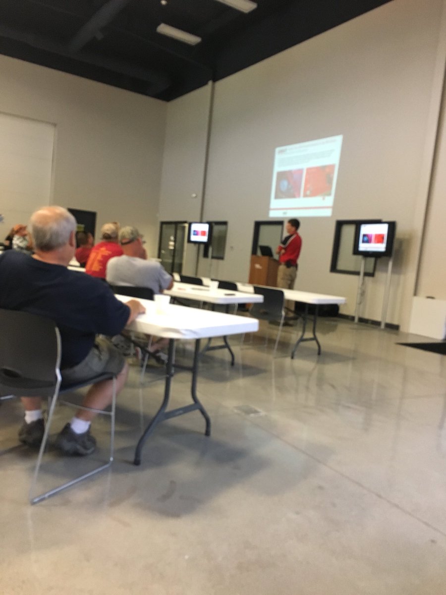 Combine clinic here at Titan Machinery in Williams Iowa.