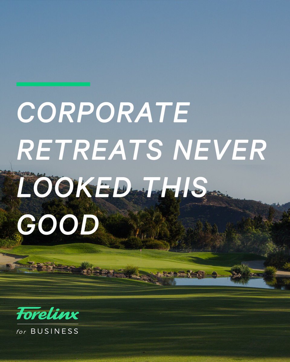 Forelinx's tweet photo. Add golf to your company’s culture — We’re beyond excited to introduce Forelinx for Business, a new way to motivate employees through golf. 

https://t.co/EbN8hKZHQ7 https://t.co/XaQO3tPowv