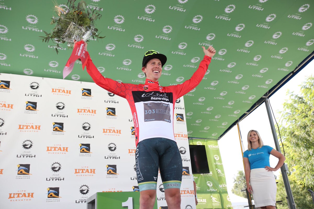 Day 3 of <a href="/TourofUtah/">The Tour of Utah</a> about to begin. Last time I was on antelope island was for <a href="/USACcollegiate/">USAC Collegiate</a> nationals. Can’t wait to see some bison! Also <a href="/gmeaster/">Griffin Easter</a> is gonna be rocking this sweet jersey all day, what an honor!