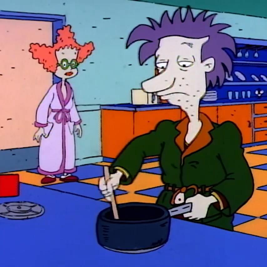 NickRewind's tweet photo. "It's 4 o'clock in the morning...why on earth are you making chocolate pudding?" 😂

Watch this episode of #Rugrats tonight on NickSplat📺 https://t.co/uggCtxzvmQ