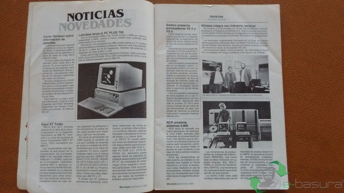 ekoa_unlp's tweet image. 🤔¿Recordás haberla leído o que algún amigo lo haya hecho? Arrobalo así se acuerda de esta revista argentina de los años 80.

#TBT #RAEE #Microbyte