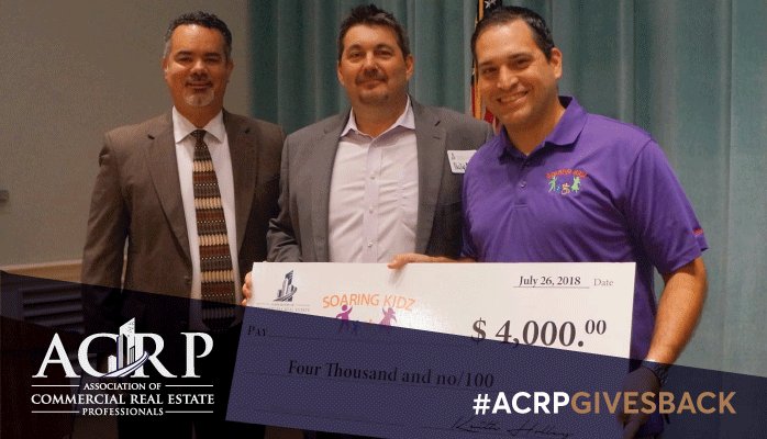 Last month, ACRP donated $4,000 to Soaring Kidz, a non-profit serving children and teens with varying abilities in the Houston area. #PartneringTogetherForABetterTomorrow #ACRPGivesBack