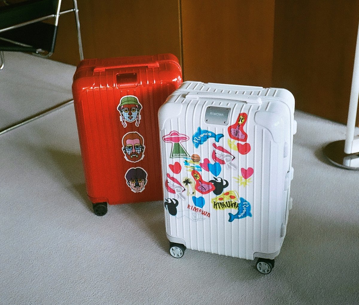 rimowa country stickers