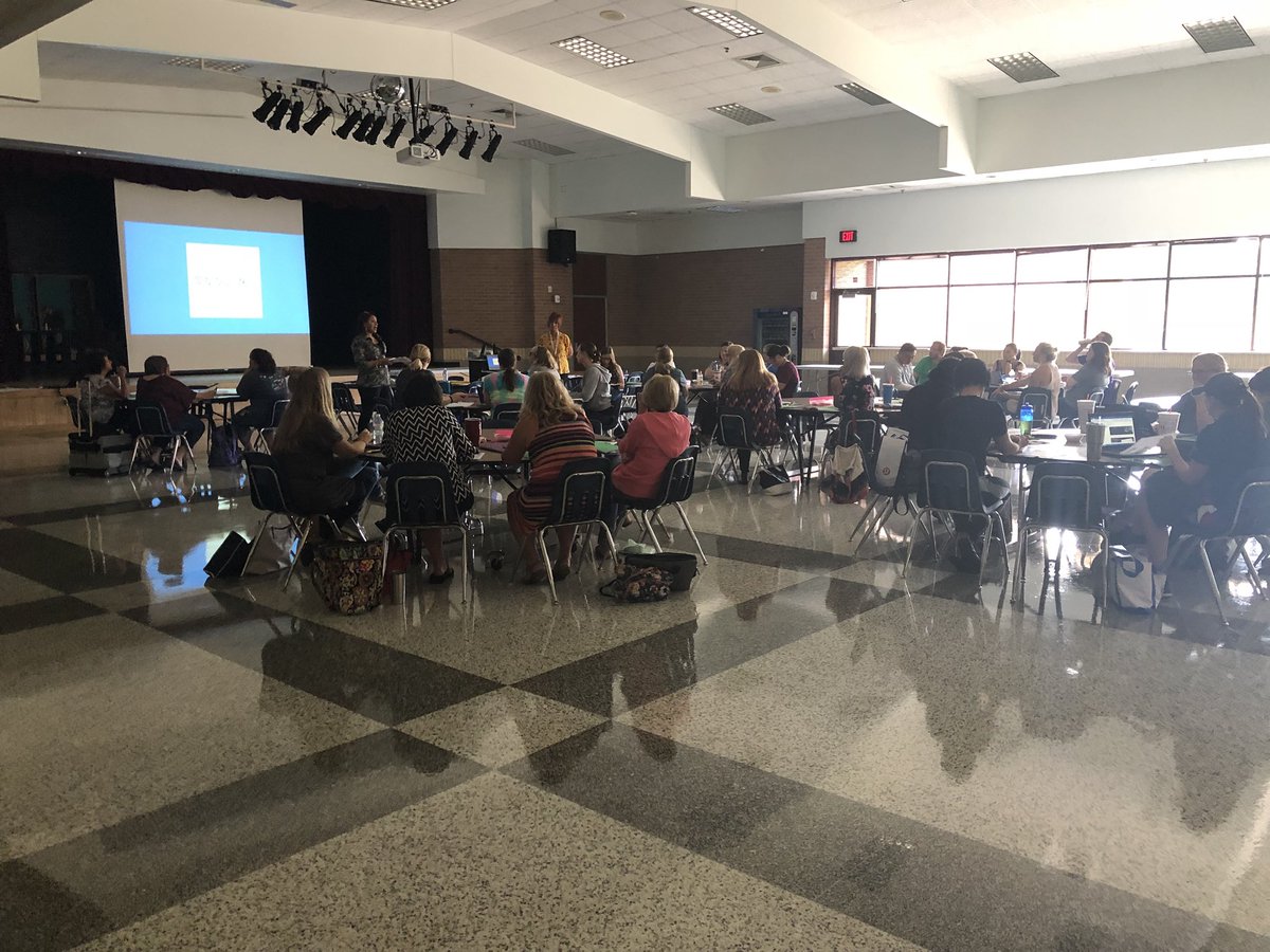 maryannesmith16's tweet photo. Professional Development happening now at BJH: Life skills teachers collaborating with Speech-Language Pathologists.  One lucky teacher won a gift card!  #KatyISD100 #EducateEmpowerEmbrace #katyisd #KatySLPs #KatySPED https://t.co/aV81UN8M0w