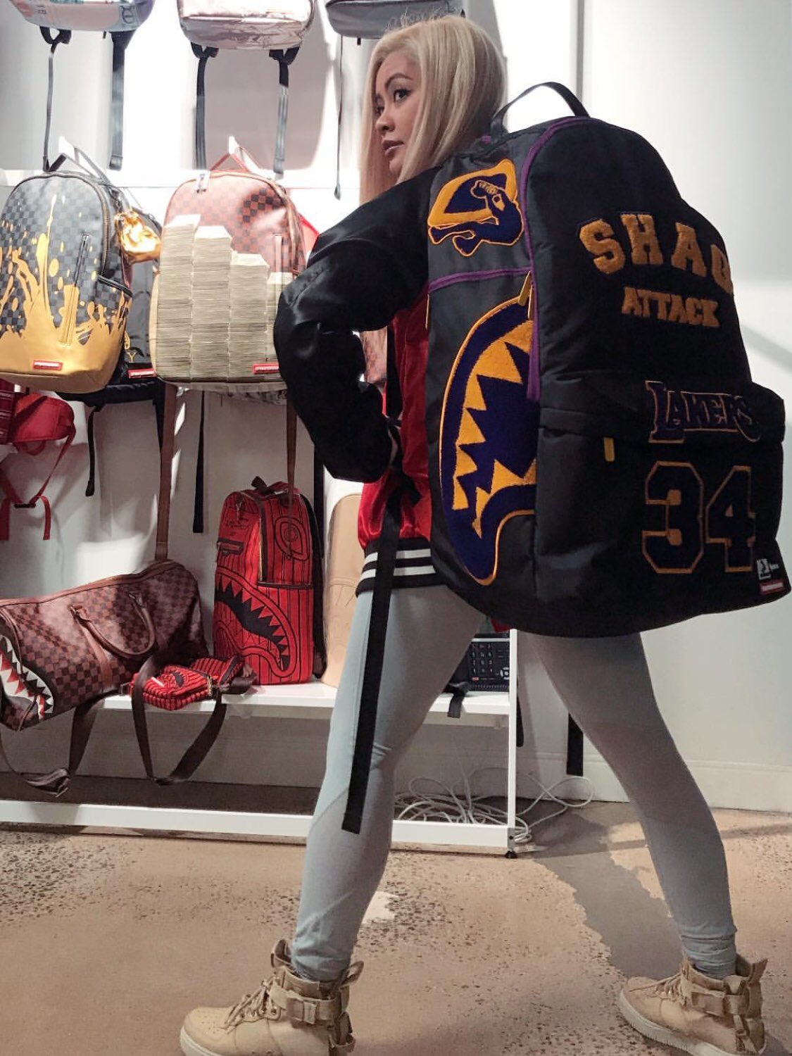 Shaq sprayground top