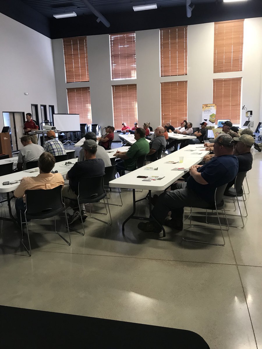 Combine clinic in Williams, IA today. Thank you <a href="/TitanAg/">Titan Machinery Ag</a> for putting on another great clinic and inviting us at <a href="/farmers_edge/">Farmers Edge</a> to be a part of it!