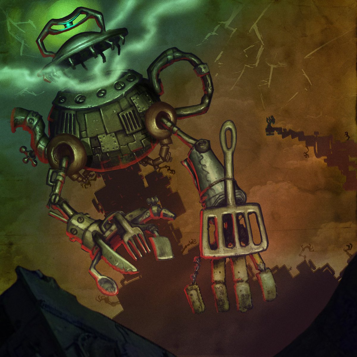 LittleBigPlanet's tweet photo. #LBPTBT: Don't you just hate it when dinner disagrees with you?

Nana Pud's Guardian of Stitchem Manor definitely disagreed with having a Sackboy intruder in their home! https://t.co/mMnycBYu1t