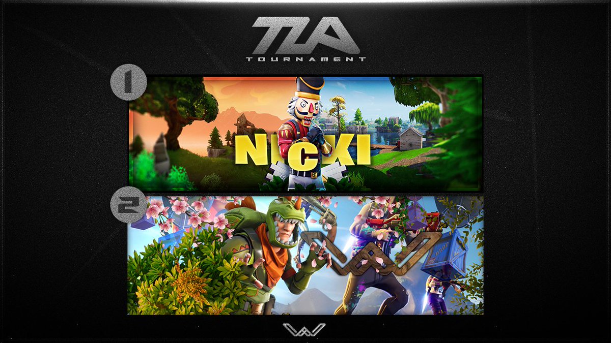 tladesigns_ofc's tweet photo. The Lords Art'z- Tournament•

Vote now on the best work of de 3° F2 Team Tournament!

→Participants:
• @WellintonDzn 
• @NickiFxTLA 

→Theme: 
• Fortnite

♦RT and FAV♦ https://t.co/qKacEhN108