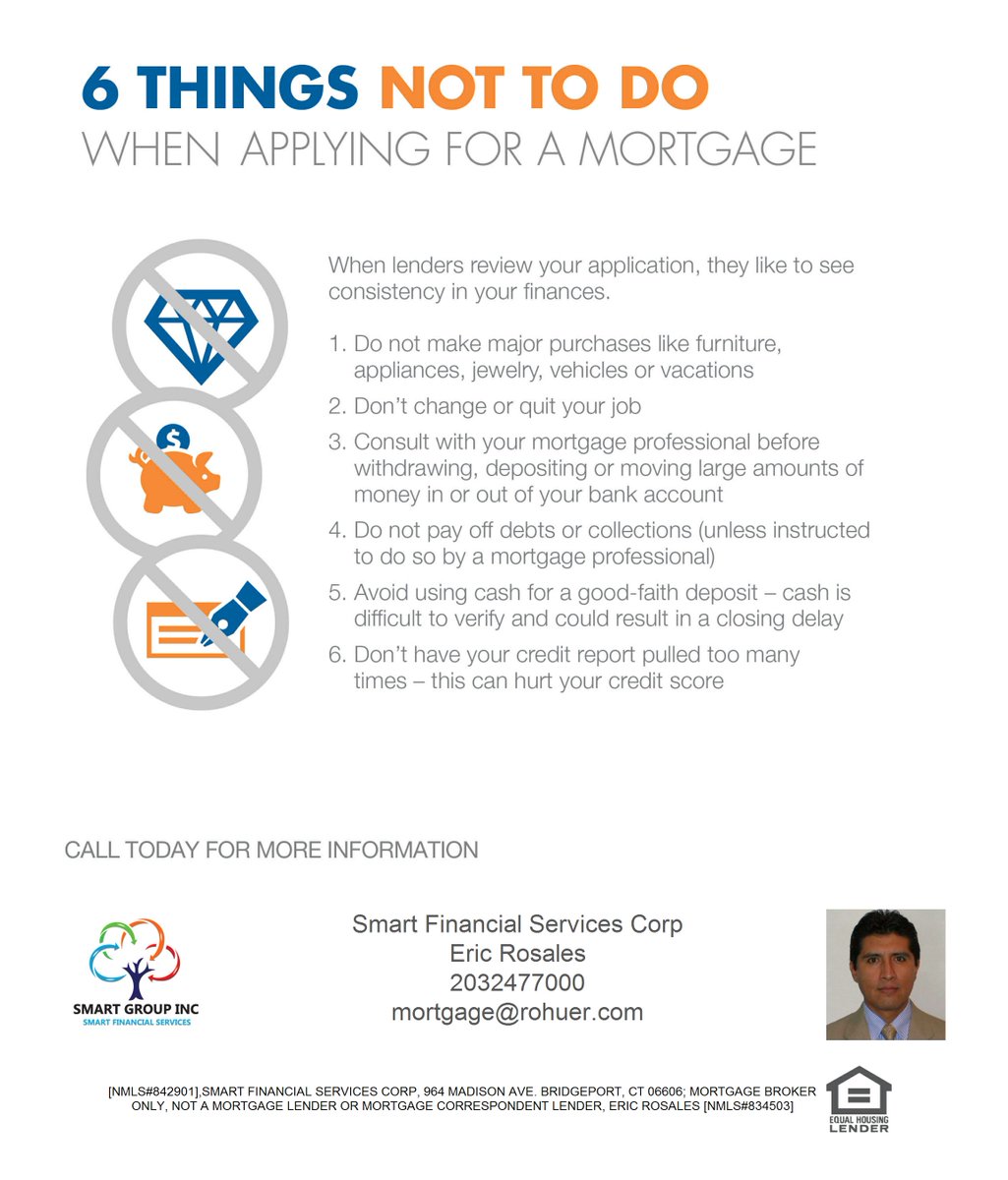 SmartFinancial4's tweet image. 6 THINGS NOT TO DO