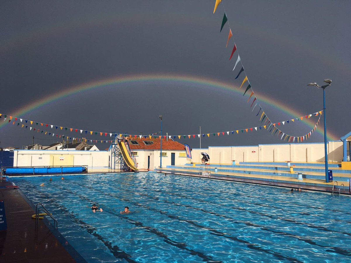 StoneyPool's tweet photo. Cool when it's hot and fun when it's not! Cool fun in the rain at the Pool yesterday. Been sunny all day today though. #scotlandisnow #visitaberdeenshire https://t.co/fQbbIYsSub