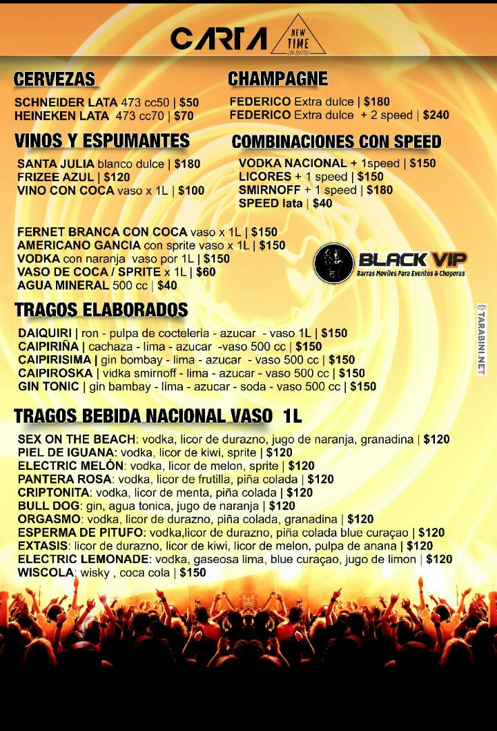 NewTimeFiesta's tweet photo. TAN SÓLO 2 DIAS !!!! 🍺🎉🤗🍻
LAS ENTRADAS ESTAN VOLANDO Y NO QUEREMOS QUE TE QUEDES SIN LA TUYA !!
ADEMAS DE ESO, MIRA ESTO 😘
TREMENDA LA BARRA #BLACKVIP EN ESTA #NEWTIME2EDICION
#11A
#LAGENTEQUIERENEWTIME
#LAGENTEQUIEREFIESTA https://t.co/wrOK06Ztsf