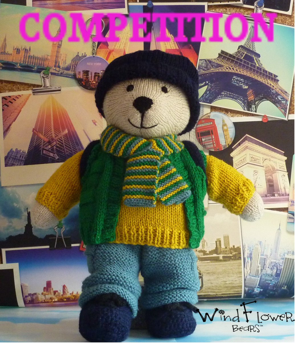 WindflowerBears's tweet photo. 'As soon as I saw you, I knew an adventure was going to happen'. -A.A. Milne. #WindflowerBear, Figwort has a new #friend. If you can guess his name you could #win him. To enter competition visit https://t.co/4JoRMf4ftJ . #KidsActivityHour #outdoorlearning #teddybear @UKGiftHour https://t.co/VwiBZwxth1