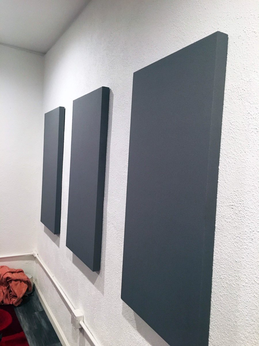 Here are a few more shots of this room we treated.
 #acoustic #sound #treatment #recording #recordingstudio #studio