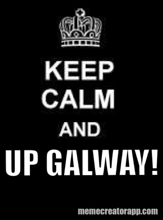 This Saturday our footballers take on the mighty Dubs in our biggest game since 2001. Bookies not giving us a chance but there’s always room for an upset! Best of luck to our own <a href="/DamoComer/">Damien Comer</a> and all the lads! #gaillimhabú