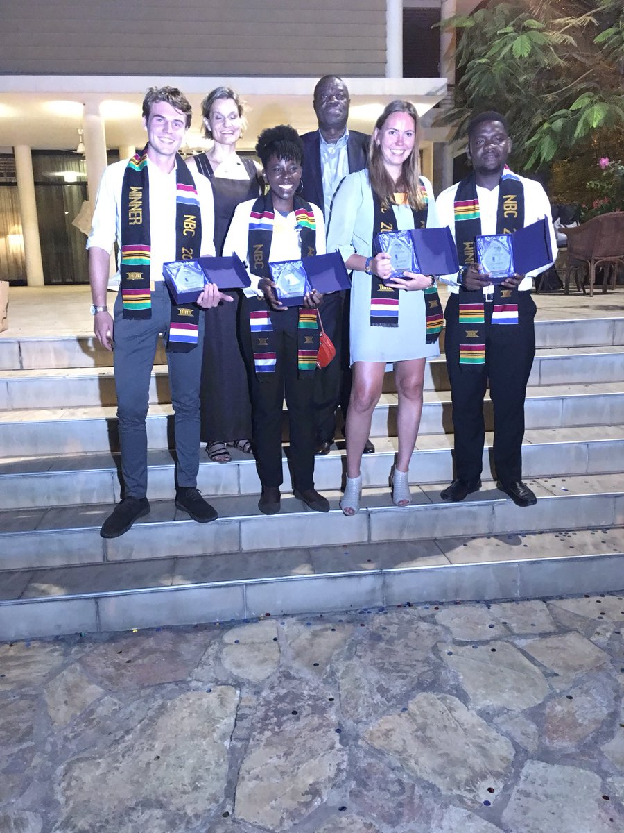 NBC_Ghana's tweet photo. And the winning team is....... Green Eye CO2 from Jolinaiko Eco Tours!!!! Reducing Environmental footprint Through Tourism. Great Eco solutions to help tackle climate change. Congratulations!!! @RVO_Int_Ond @NLinGhana @DutchMFA @GNBCC_ @SustainMotion @RVO_Nederland #NBCghana2018 https://t.co/cmHRQ0OZSR