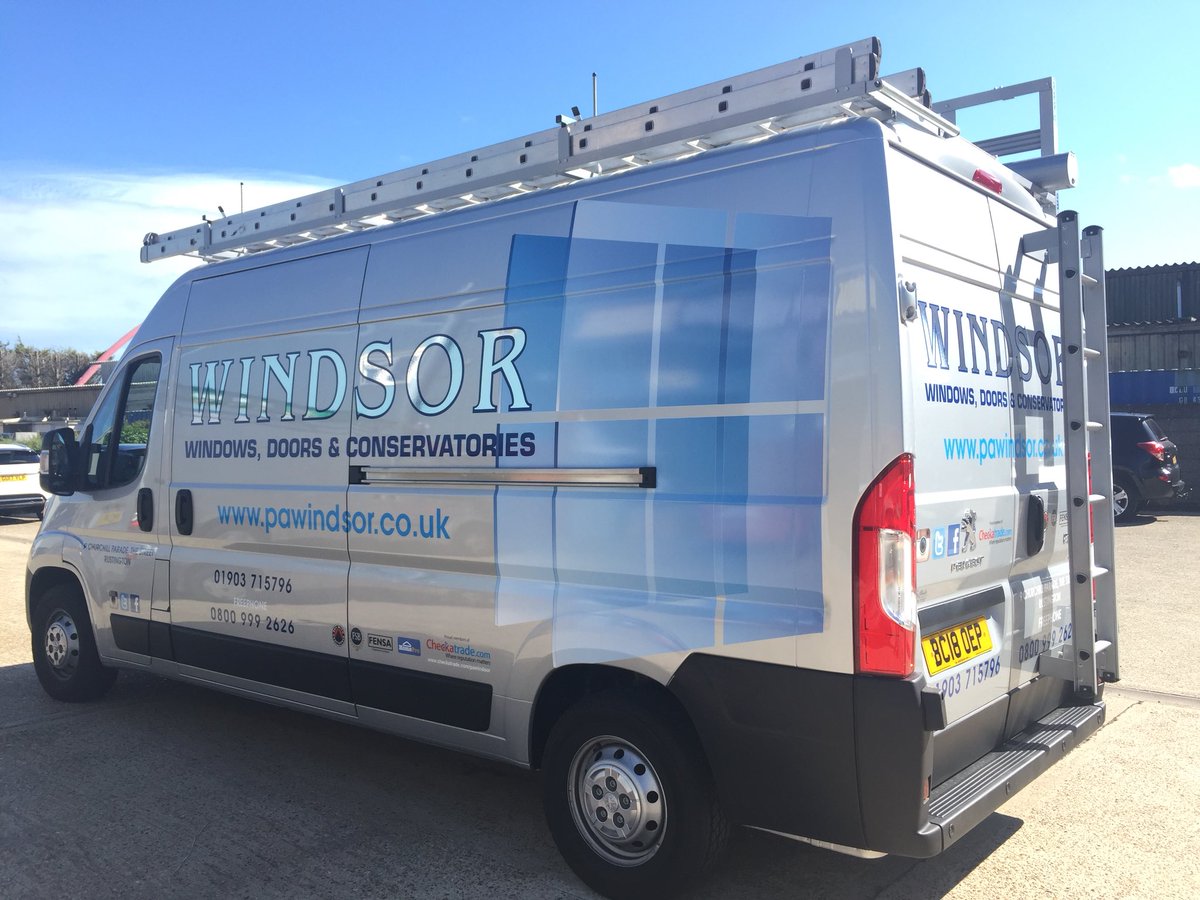 BayStudioLtd's tweet photo. A new van for Windsor's 
Cut vinyl graphics with chrome &amp; wrap applied to rear quarter. 
01903 717227
info@baystudio.co.uk
#signwriting #signage #chrome #wrap #vehiclegraphics #littlehampton #rustington #goring #sussex #baystudio #sign #design #print https://t.co/GOmk69D5qD