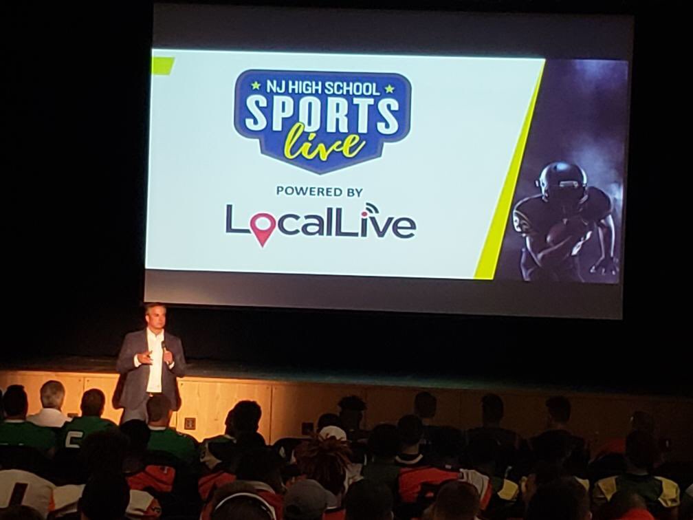 locallivenet's tweet photo. A huge day for LocalLive as we were introduced to the NJ Super Football Conference today, with our friends at NJ High School Sports Live. #NJ #SFC #superfootballconference #highschoolfootball https://t.co/k9qM186tIv