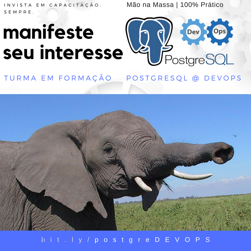 code_squad's tweet image. No Mundo #DevOps Aprenda na Prática #PostgreSQL (EAD - aulas ao vivo, em tempo real)
bit.ly/postgreDEVOPS
#postgreSQL #devops #EAD