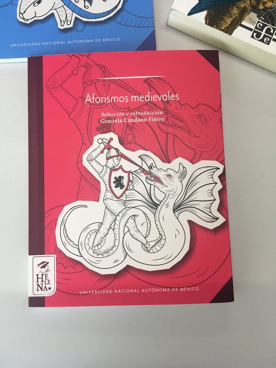ozzzyel's tweet photo. Un libro es como un jardín que se lleva en el bolsillo (proverbio árabe) Aforismos Medievales de Graciela Cándano #lecturas #pongasealeer #filologicas #libromedieval #unam #libroscool #aforismos https://t.co/ZnAFI7xxGp