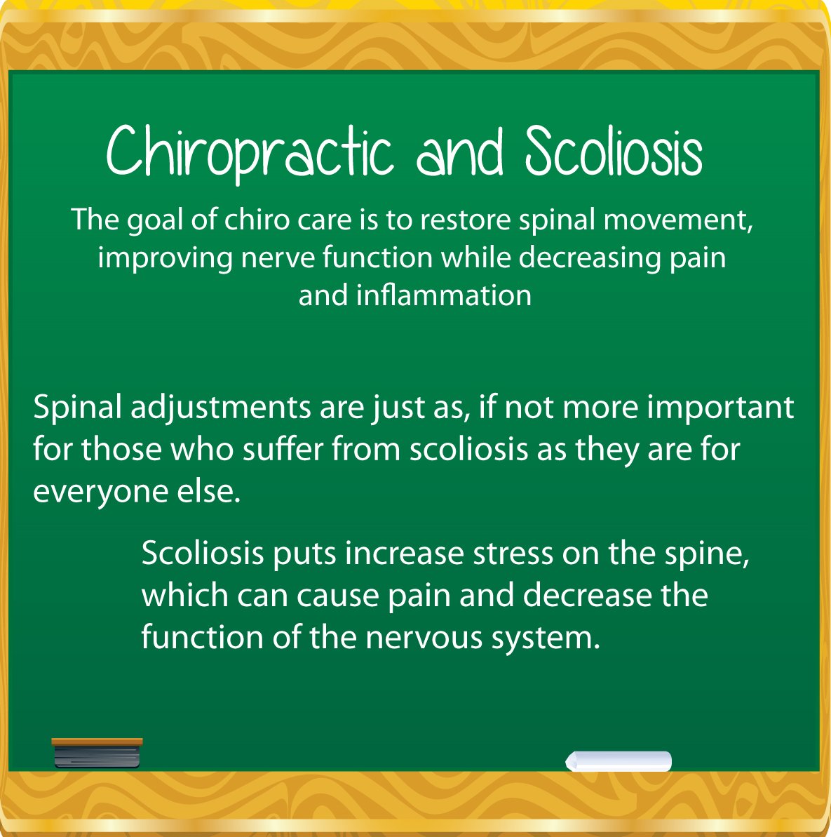 ExcelChiro's tweet photo. If you or someone you know suffers from scoliosis, or your would like your child to receive a FREE screening, give us a call. We'd be happy to help! https://t.co/yehbsz7Nn2