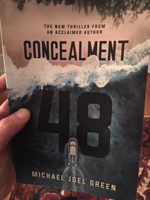 Got proof copy. Looks great.
Also, Concealment 48 release date has been changed to Tuesday, September 4!