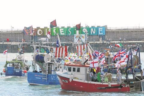 Excited - need to come down early for the best views <a href="/cathmison/">Cath Mison</a> <a href="/folkestonefish/">Folkestone Trawlers</a> @Rocksalt_Kent @MarkSargey10 <a href="/FolkestoneRT/">FolkestoneRT</a> <a href="/fish_museum/">F'stone Fish Museum</a> @dance_six <a href="/leascliffhall/">Leas Cliff Hall</a> <a href="/MotisEstates/">Motis Estates</a> <a href="/Martellobc/">Martello</a> @1059AcademyFM <a href="/KayMcLoughlin/">Kay McLoughlin</a> <a href="/KM_Folkestone/">KM Folkestone&Hythe</a> <a href="/shaunstaveley/">My Morning View</a> <a href="/TonyQuarrington/">Tony Quarrington</a> 🎏⚓️🦀