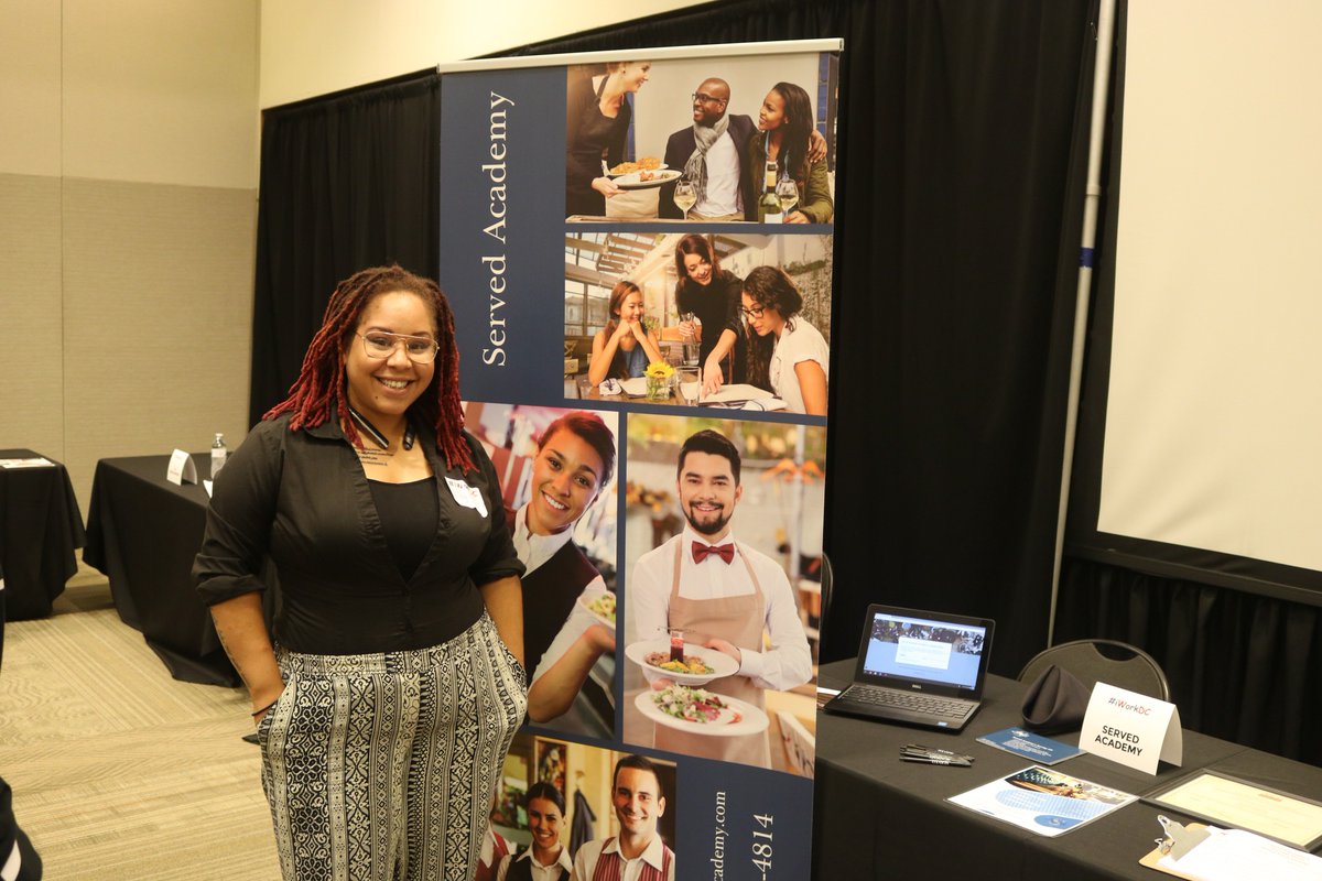 adcms's tweet photo. Special Thanks to all of our employers for supporting #iWorkDCJobFair! There are a wide range of industries represented including College Institutions &amp; Resources, Construction, Retail and Hospitality, Sales and Staffing Firms, and local DC Government Agencies. #ReadytoHireDC https://t.co/CJG2NyU1MQ