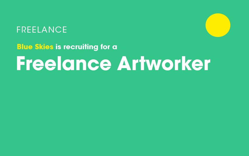 A fab #Bristol agency are in need of a freelance Artworker to join them next week - if you, or anybody you know would fit the bill.. please get in touch! natasha.price@blueskiescareers.co.uk