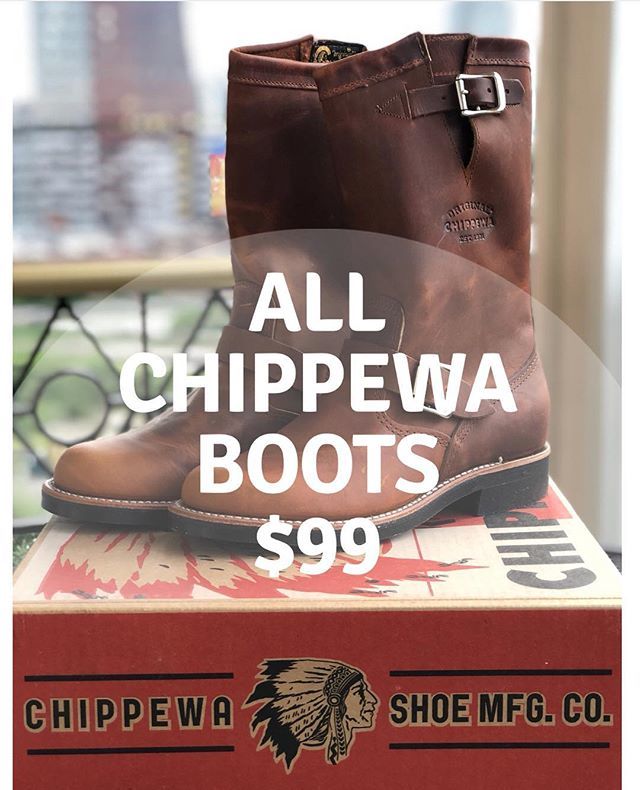 DevolveMoto's tweet photo. Now thru Sunday all @chippewaboots are only $99! That’s up to 70% off! #linkinbio https://t.co/QpAsRyDTi8 https://t.co/5hUabzCy9G