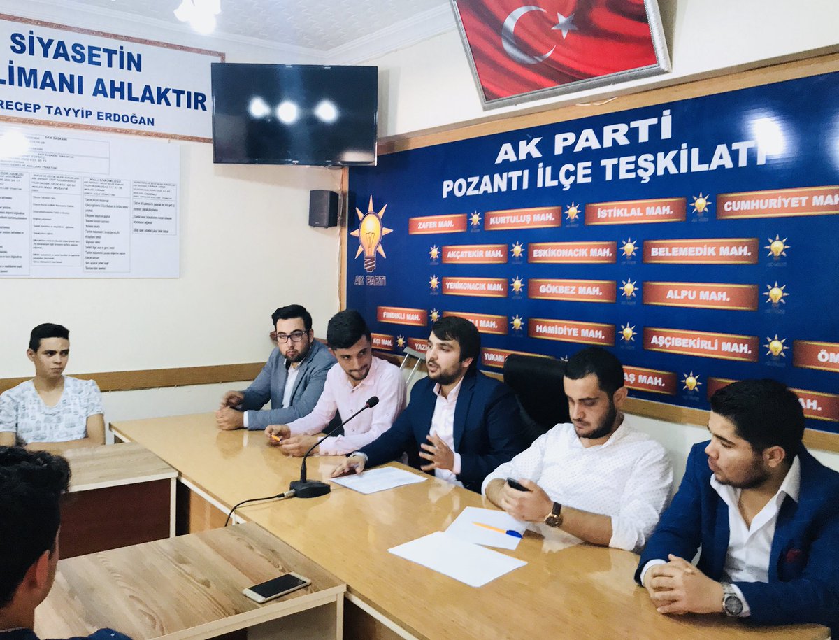 YeniSecmenAdana's tweet photo. İl Yeni Seçmen Başkanımız @TrkogluMustafa #Pozantı ilçe Yeni Seçmen Teşkilatımızı ziyaret ettiler.

@avfikretyeni @furkanbozkurt01 https://t.co/eiRP5ARsRZ