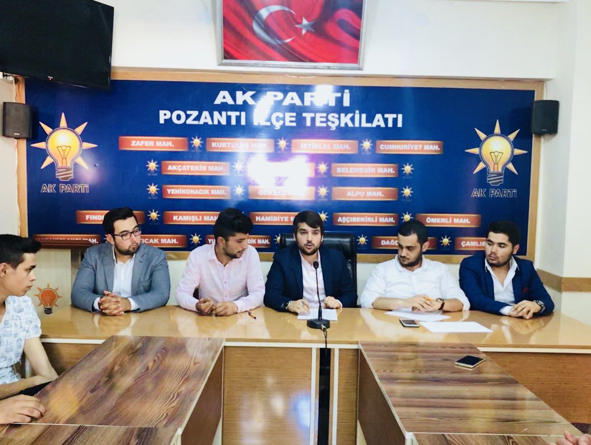 YeniSecmenAdana's tweet photo. İl Yeni Seçmen Başkanımız @TrkogluMustafa #Pozantı ilçe Yeni Seçmen Teşkilatımızı ziyaret ettiler.

@avfikretyeni @furkanbozkurt01 https://t.co/eiRP5ARsRZ