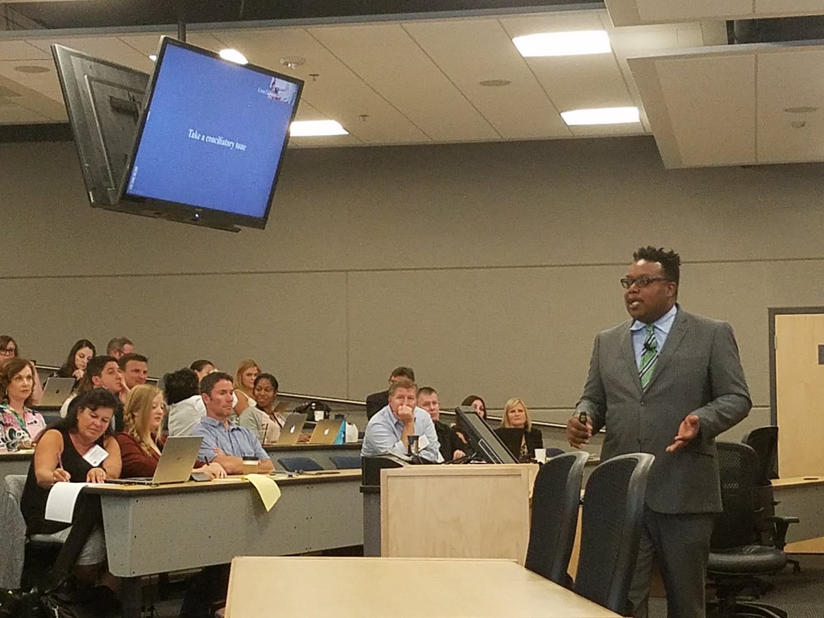 GideonGuardian's tweet photo. Eric Davis, Harris County PDO, at #DefendingID shares how cross doesnt have to involve being cross. Sometimes the best cross is one built on compassion. Powerful msg shared with @Idaho_PDC attorneys. https://t.co/YWUlTLHnlu